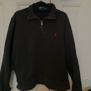 Vintage polo half zip